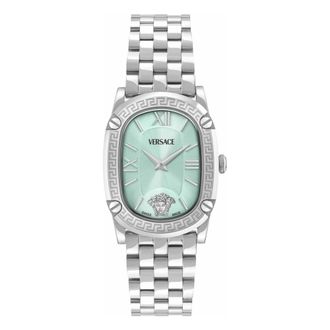 Versace Greca Couture Horloge - Dames - Horloges - Grijs - ONE Size - Accessoires