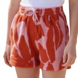 FRNCH The Water Lily Shorts In Orange