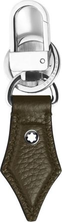 Montblanc Nib Leather Key Holder - Khaki