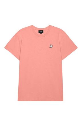 Dalix Womens Heartly Ghost Lightweight Everyday Tee in Dusty Rose at Nordstrom, Size Xx-Large