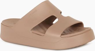 Crocs Womens Getaway Platform H-Strap Womens Sandals - Brown - Size: 3