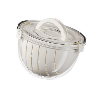 OEM Cesta Para Cortar Sand&iacute;a, Utensilio De Cocina Vers&aacute;til, Color Blanco