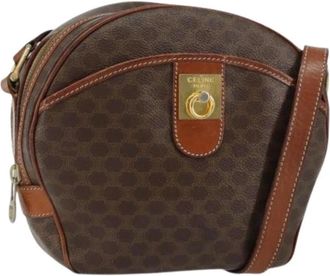 Celine Pre-owned Cross Body Bags, female, Brown, Size: ONE SIZE Pre-owned Vintage Plastic Crossbody Bag