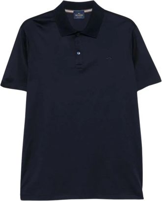 Paul & Shark Polo met knopen - Heren - Polos - Blauw - XL - Katoen - Tops