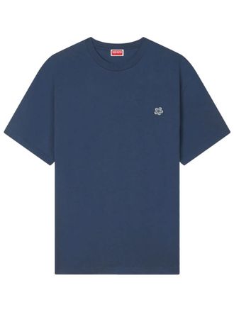 Kenzo Navy Blue Cotton T-Shirt