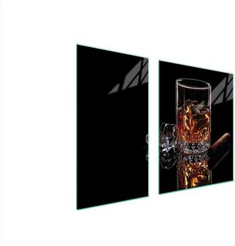 OEM Placa Protectora De Vidrio Para Estufa 90x52 Whisky