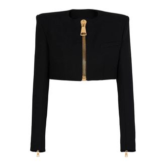 Balmain Mujer, Chaquetas, Negro, Talla: XS