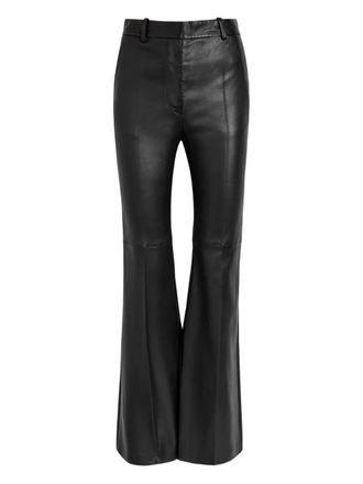 Joseph leather trousers - Black