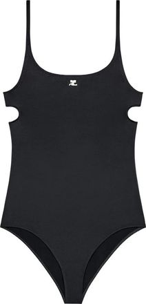 Courr&egrave;ges Badmode, Dames, Zwart, M, Beachwear Courr&egrave;ges