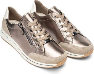 Ara Oleanna Zip Sneaker in Cashmere/cream at Nordstrom, Size 7.5