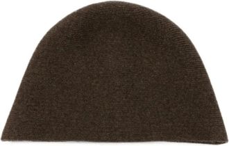 Uma Wang Beanies - Dames - Hoeden - Bruin - L - Accessoires