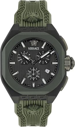 Versace V-Legend Chronograph Quartz Black Dial Mens Watch VE9L00324