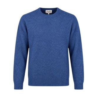 MC2 Saint Barth Maglione in Alpaca Regent - - Knitwear - Uomo - Blu - 2XL