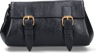 Dries Van Noten Leather Shoulder Bag