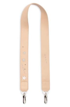Longchamp Star Leather Shoulder Strap in Gold Beige at Nordstrom Rack
