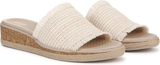 Life Stride Breezy J4183F2250 Sandals Womens Natural Raffia Slide HTAT1858