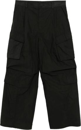 Juun.J Cargo a gamba ampia - Nero