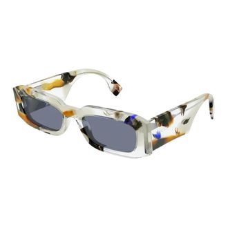 Gucci Zonnebril met logodetail - Heren - Zonnebrillen - Veelkleurig - 54 MM - Nylon - Accessoires