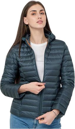 Jott Cloe Jas - Dames - Winterjassen - Blauw - M - Leer - Jassen