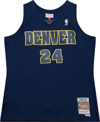 Mitchell & Ness T-shirt Denver Nuggets Andre Miller 2012 Swingman - Blu