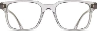 Matsuda M1035 Rechthoekige Bril - unisex - Brillen - Grijs - 51 MM - Accessoires