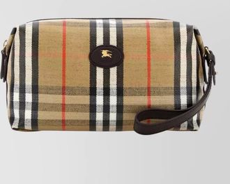 Burberry printed fabric beauty case
