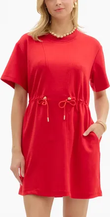 Entro Bly Mini Dress In Red
