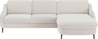 Sit&more Ecksofa »Soul L-Form« wahlweise mit Bettfunktion und Bettkasten oder Schubkasten