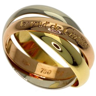 Cartier Yellow Gold (18K) Pink Gold (18K) White Gold (18K) Band Ring (Pre-Owned)
