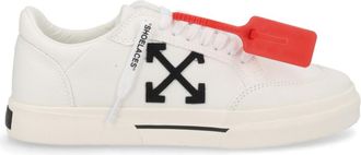 Off-white White Logo Low Sneakers