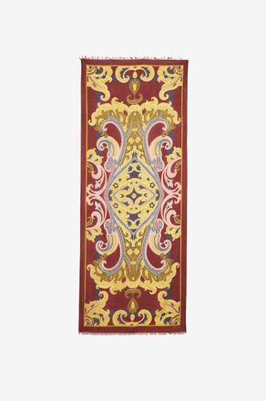 Etro Leichter Wollmix-Schal Macro Paisley