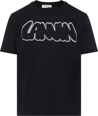 Lanvin Embroidered Logo T-Shirt
