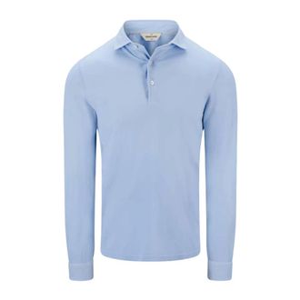 Gran Sasso Polo Hemden - Heren - Tops - Blauw - Maat: 3XL Katoen