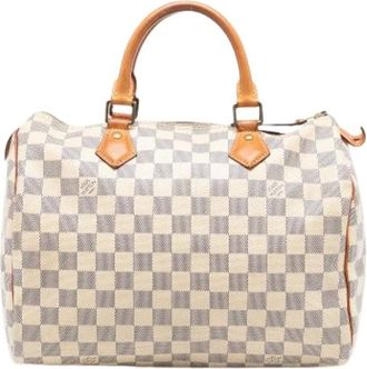 Louis Vuitton Pre-owned Handbags, female, White, Size: ONE SIZE Pre-owned Speedy 30