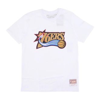 Mitchell & Ness Heren, Tops, Wit, Maat: XL Katoen