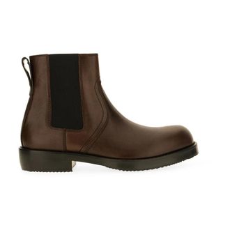 Dries Van Noten Leren Chelsea boots - Heren - Schoenen - Bruin - Maat: 45 EU Leer