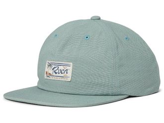 Rvca Exotica Snapback Traditional Mens Hats Lead, Cotton/Viscose