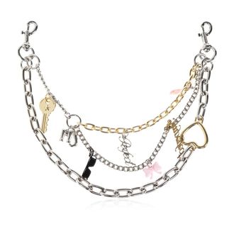 Marc Jacobs Bag Accessories, female, Gray, Size: ONE SIZE Bag Chain