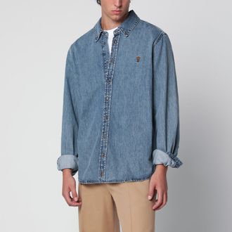 Ami Camicia Ami De Coeur used blue in denim
