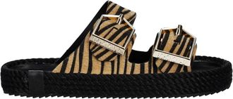 Bohonomad Sydney Slippers - Dames - Sandalen - Veelkleurig - 36 EU - Leer - Schoenen
