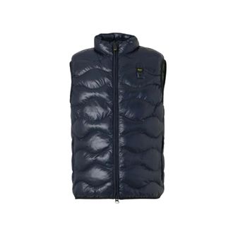 Blauer Vests, male, Blue, Size: 2XL Danny Quilted Gilet