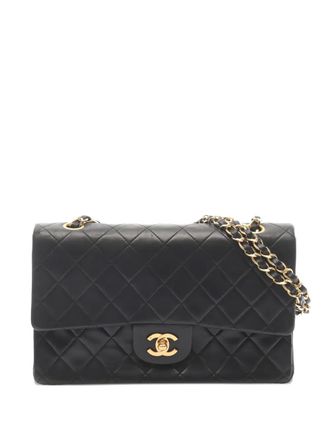 Chanel 1989-1991 Matelasse Flap schoudertas - Zwart