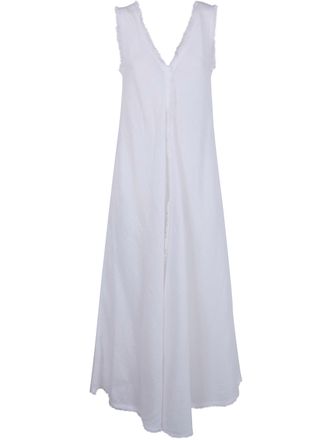P.A.R.O.S.H. P. A.R. O.S. H. Beach26 Linen Midi Dress