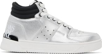 Versace Jeans Couture Metalen Hoge Sneakers