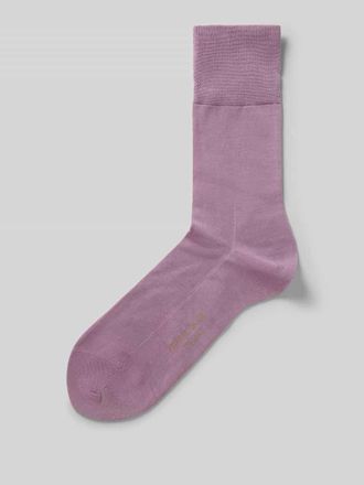 Falke Socken aus Baumwoll-Mix Modell Tiago in Flieder, Gr&ouml;&szlig;e 39/40