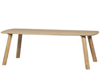 De Eekhoorn Massivholz Design Esstisch Tabloo 220 x 100 cm, Eichenholz Natural