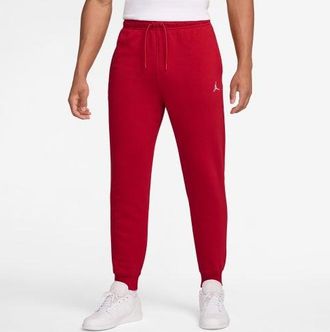 Nike Jordan Mens Brooklyn Fleece Pants - Red/White Size XXL