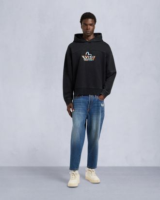 Moose Knuckles Mens Evisu X Moose Pullover Hoodie