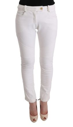 Ermanno Scervino Womens White Trousers Sig30310