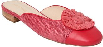 Jack Rogers Tinsley Mule Raffia & Leather Mule